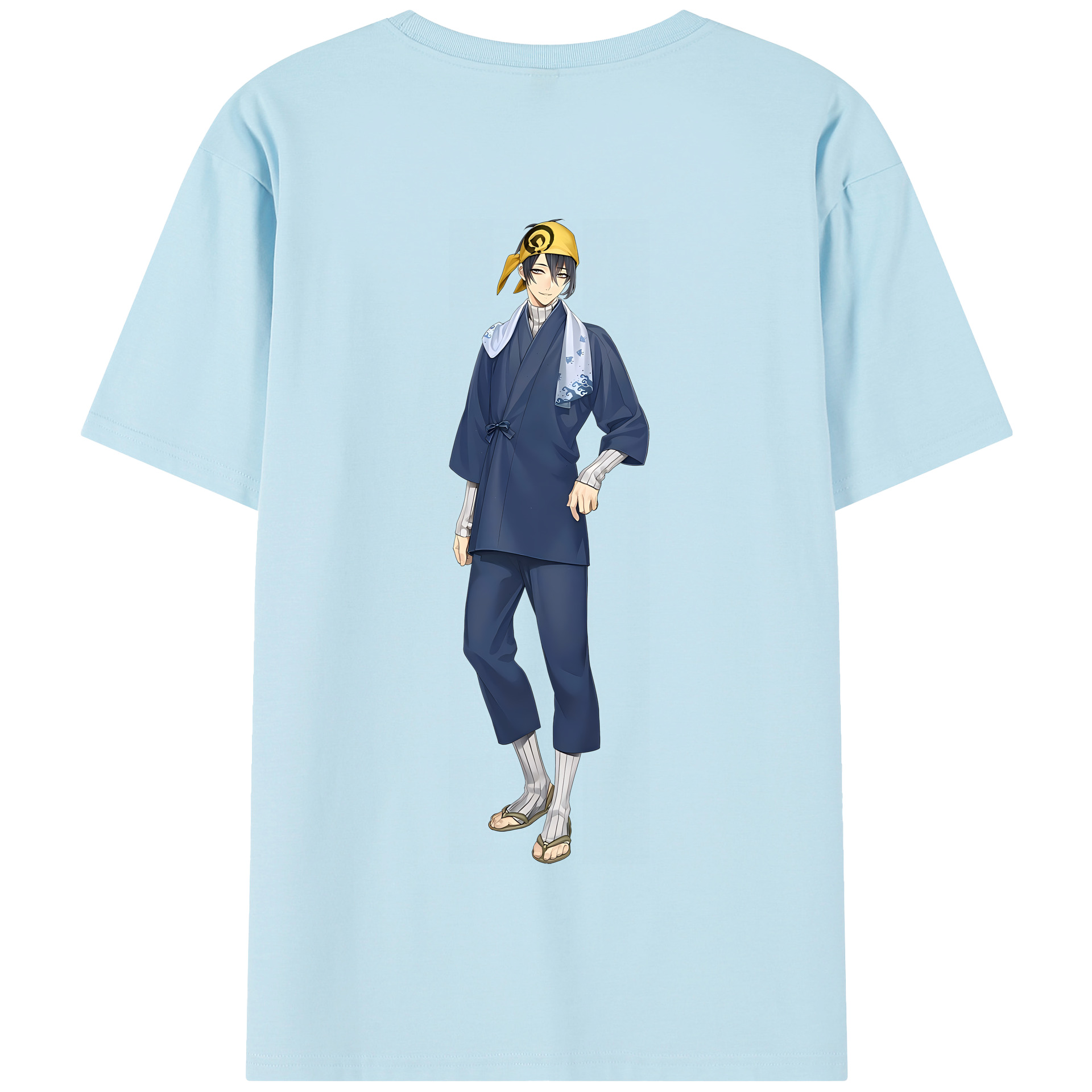 （画像用） 刀剣乱舞 Touken Ranbu 綿100％半袖Tシャツ（背面プリント）